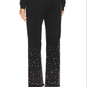 Image of Evie Studded Jeans - Edgy denim featuring stylish studs for a bold and unique look