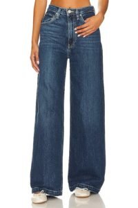  Image of James High Rise Wide Leg Jeans - Timeless wide-leg denim with a high-rise waist, perfect for a chic and versatile look.