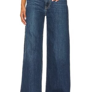 Image of James High Rise Wide Leg Jeans - Timeless wide-leg denim with a high-rise waist, perfect for a chic and versatile look.