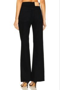 Image of The Lou Jean in Noir Wash - Versatile denim jeans in a sleek black wash, perfect for effortless style and comfort